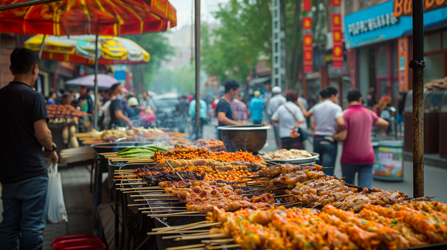 Exploring Xinjiang Cuisine: Savoring Snacks in Urumqi