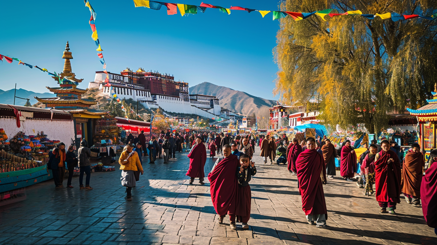 Losar: New Year in Lhasa and Festive Vibes in Tibet